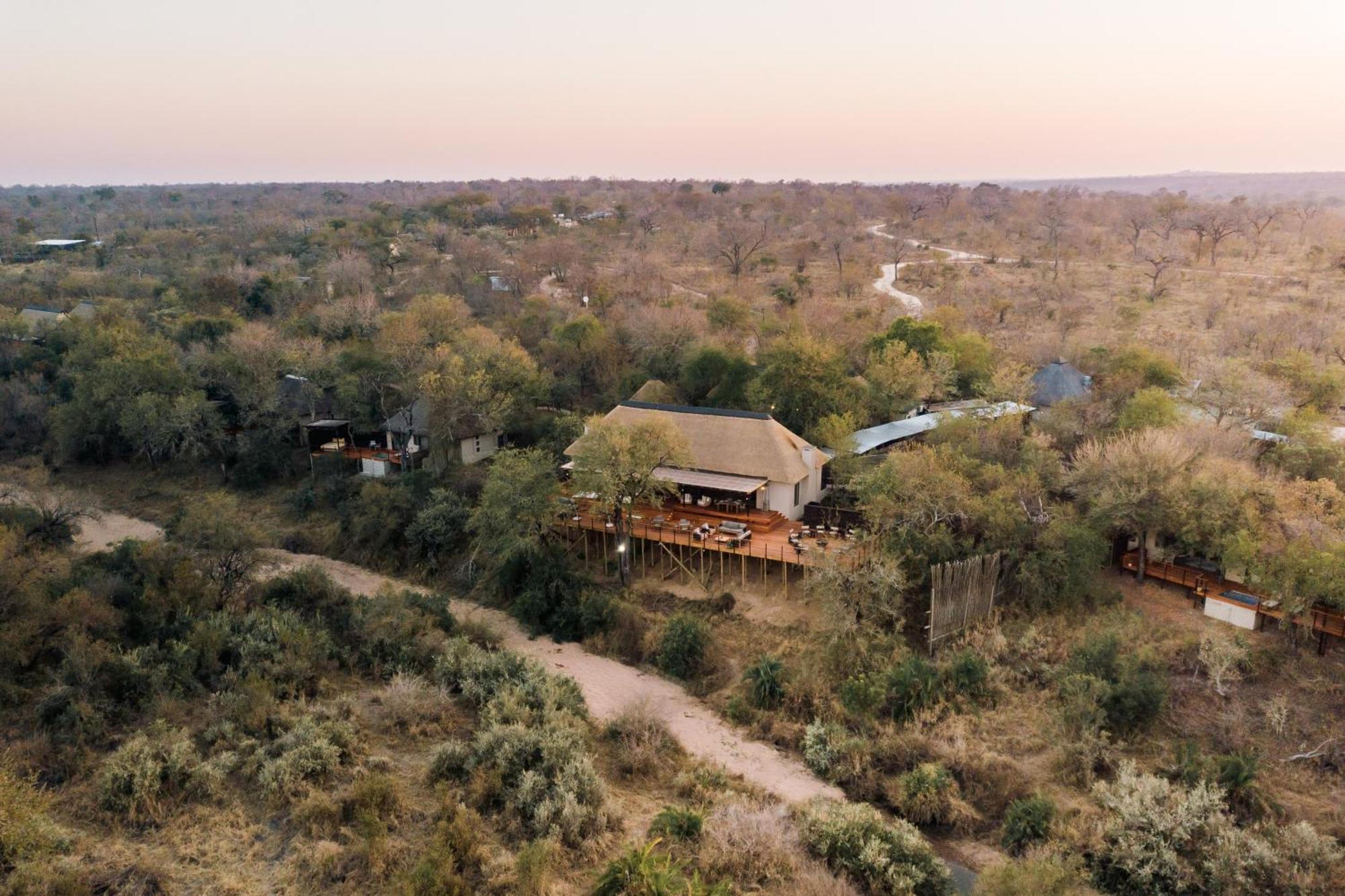 Thornybush Simbambili Lodge เขตอนุรักษ์พันธุ์สัตว์ป่าซาบีแซนด์ ภายนอก รูปภาพ
